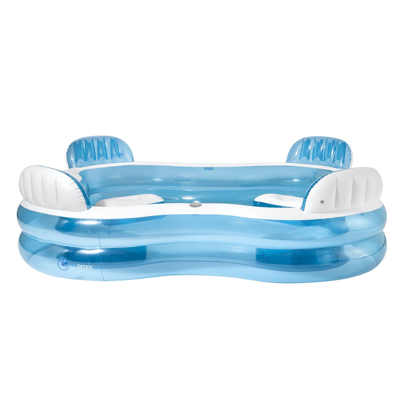 Intex Swim Center Square Inflatable Family Lounge Pool