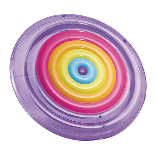 Intex Inflatable Pool Float - Rainbow Fiesta Island