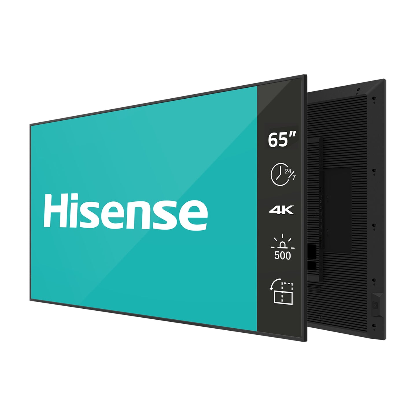 HISENSE 65DM66D 65 UHD DIGITAL SIGNAGE 500NIT 24 X 7 ANDROID 11 PANEL