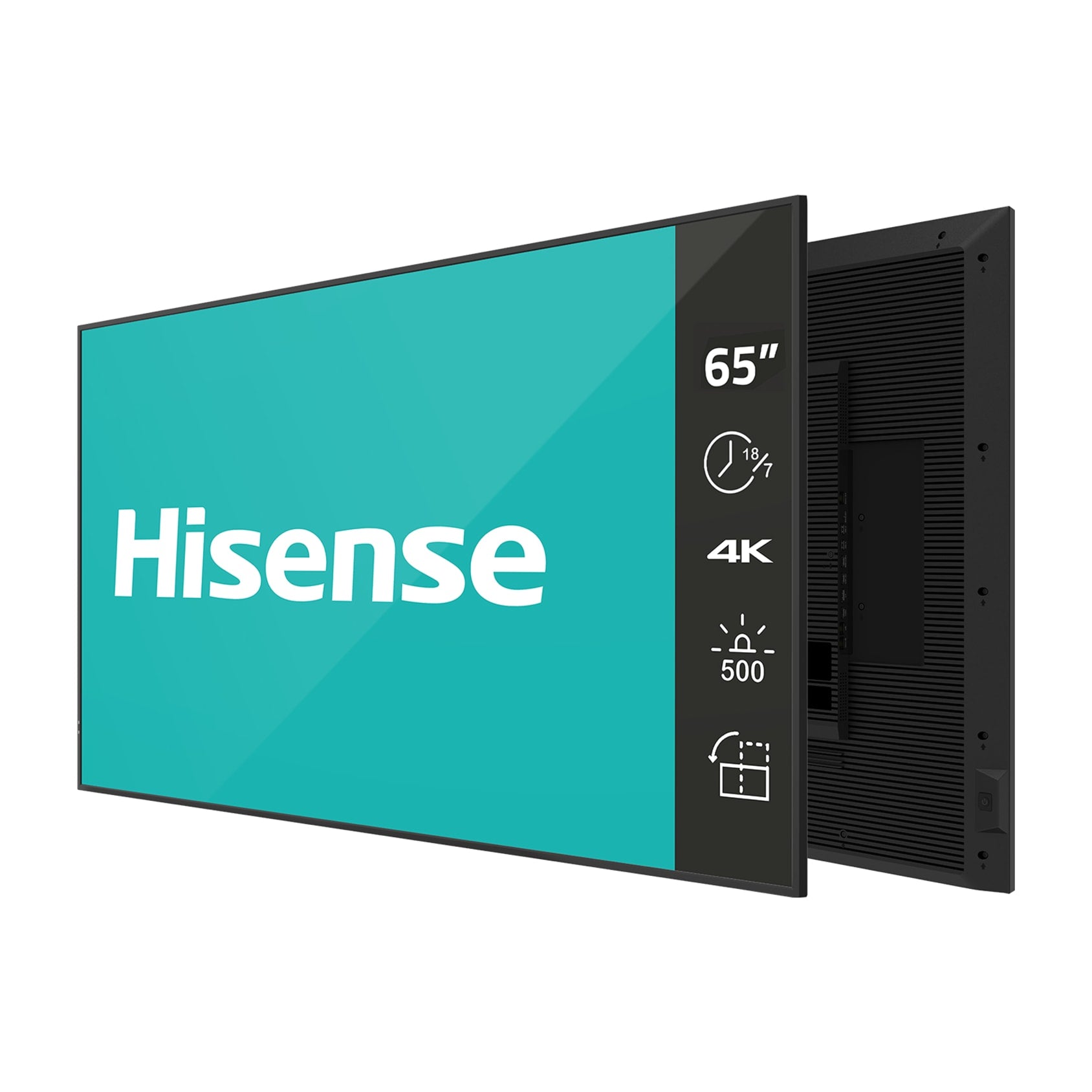 HISENSE 65GM50D 65 UHD DIGITAL SIGNAGE 500NIT 18 X 7 ANDROID 11 PANEL