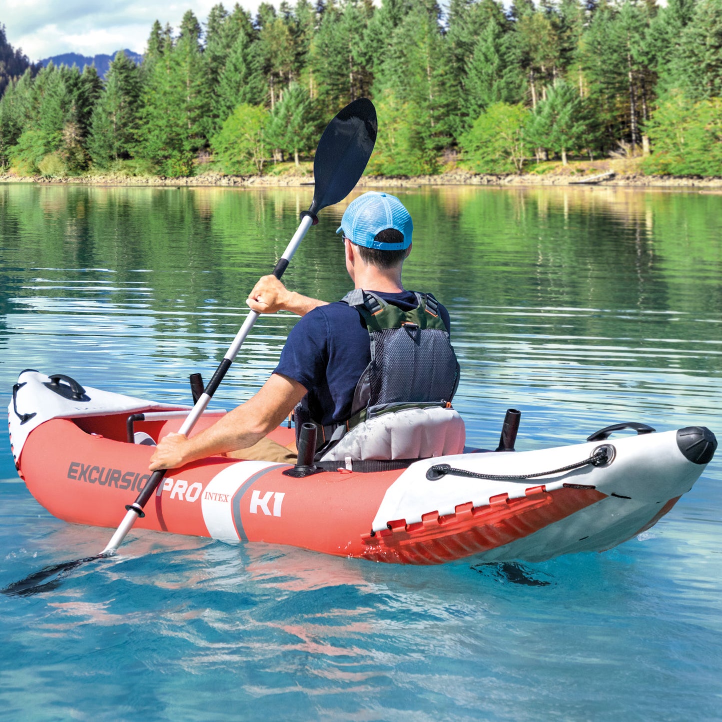 Intex Excursion Pro K1 Inflatable Kayak - 1 Person