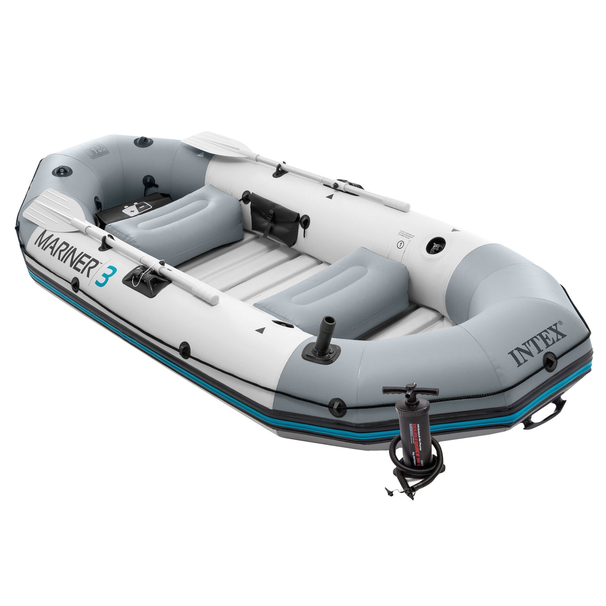 Intex Mariner 3 Inflatable Boat Set - 3 Person