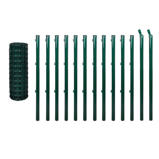 Euro Fence Steel 25x1 m Green