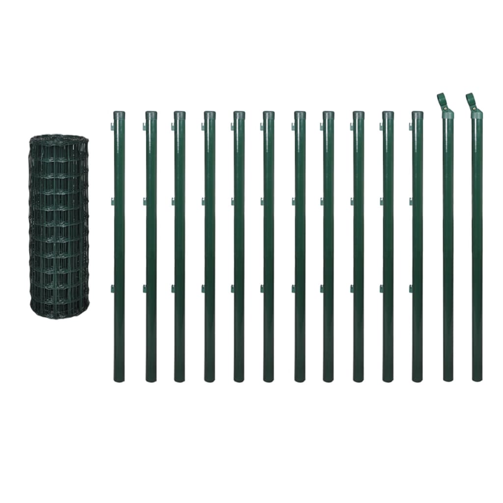 Euro Fence Steel 25x1,2 m Green