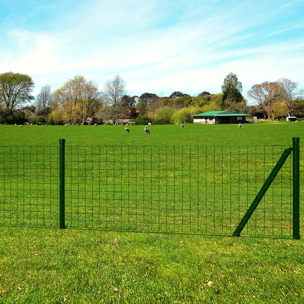 Euro Fence Steel 25x1,2 m Green