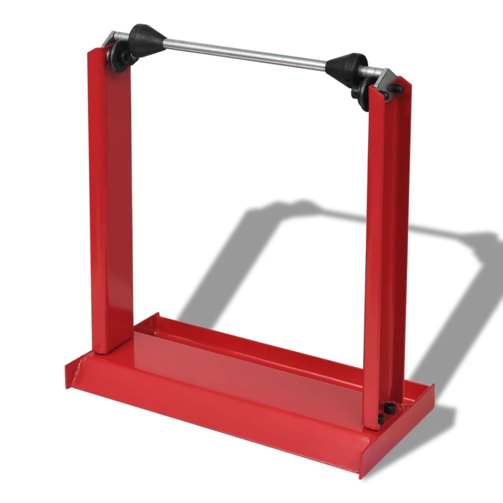 Motorcycle Wheel Balancing Stand Red