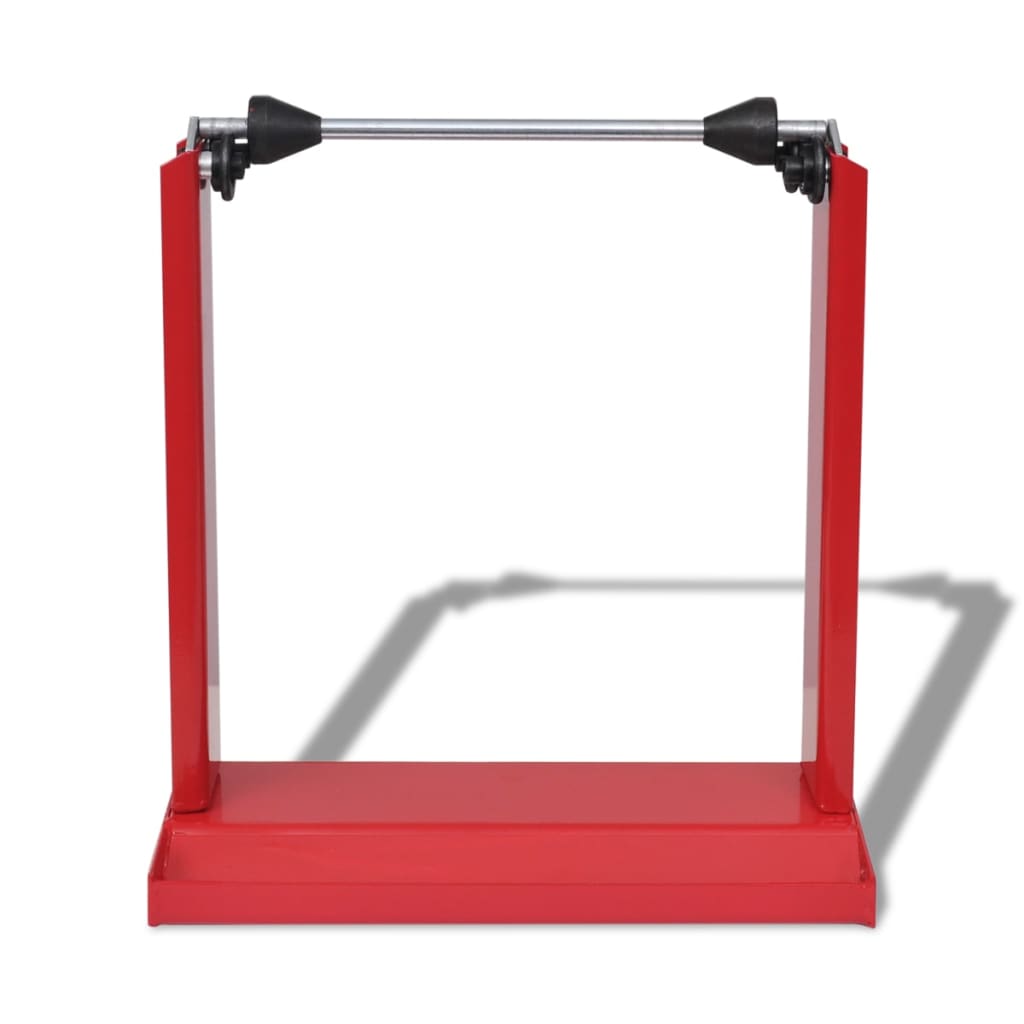 Motorcycle Wheel Balancing Stand Red