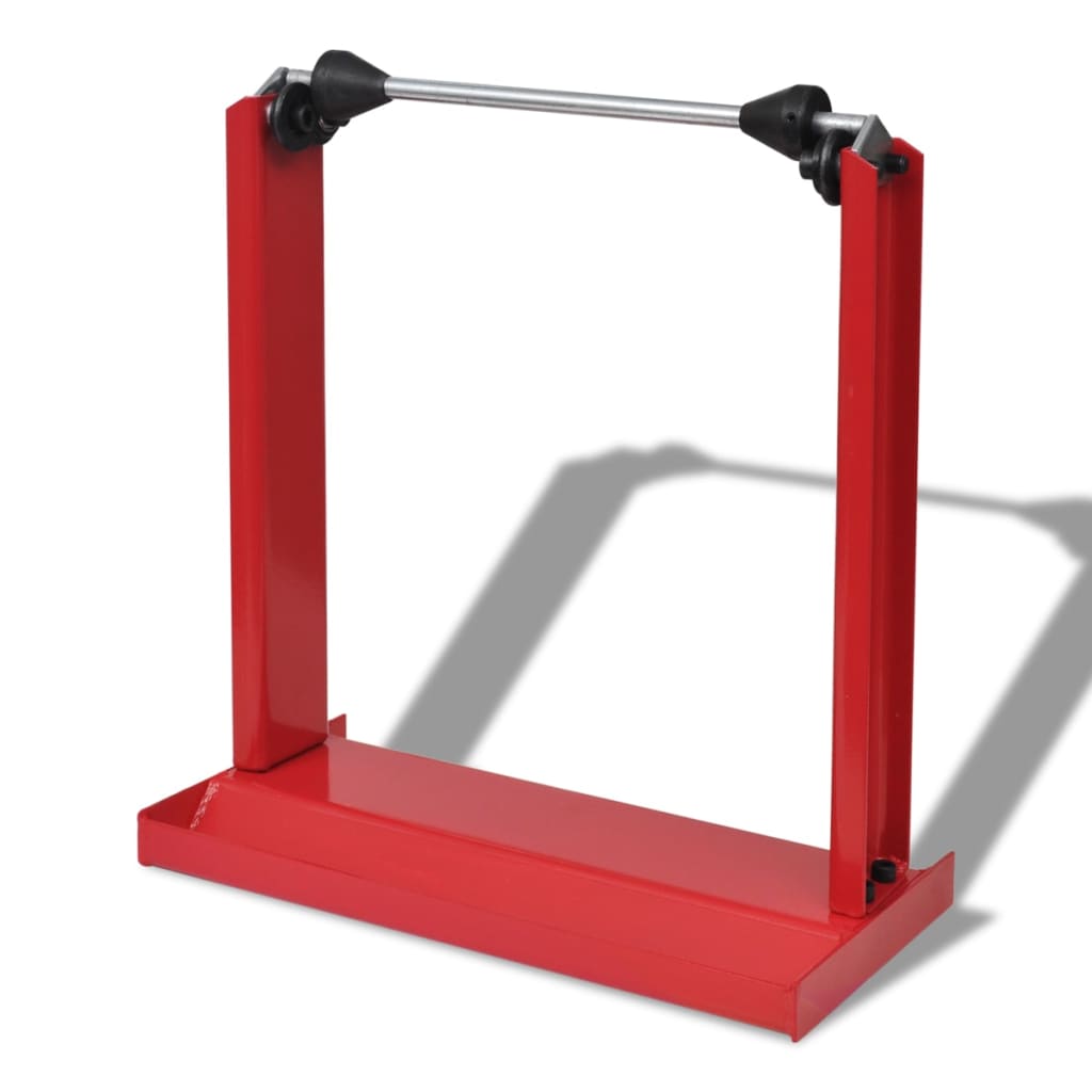 Motorcycle Wheel Balancing Stand Red