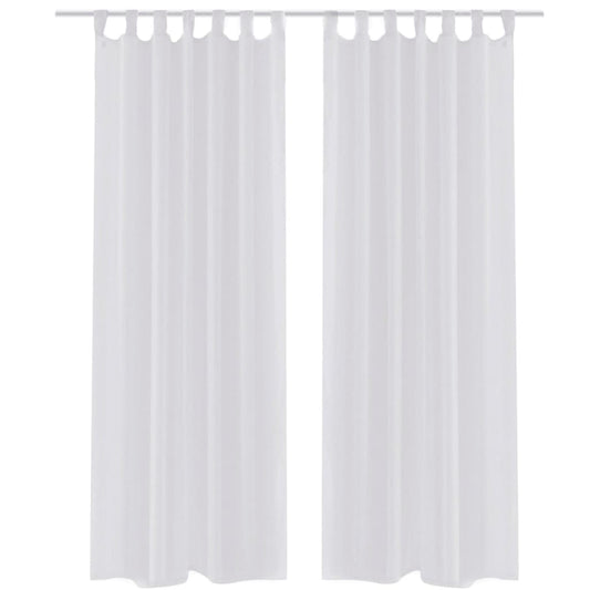 Sheer Curtain 140 x 245 cm 2 pcs