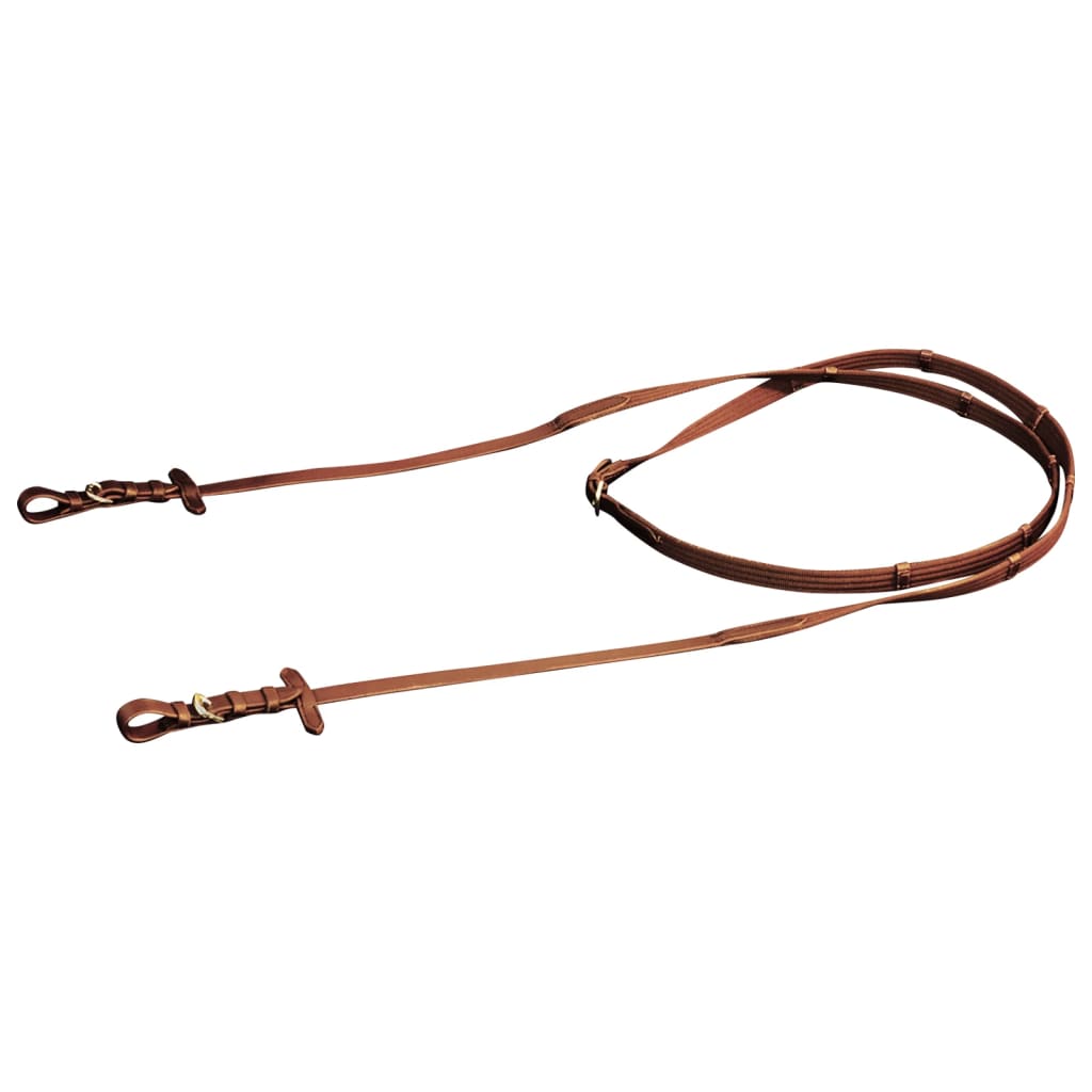 Flash Bridle with Reins and Bit Brown Cob