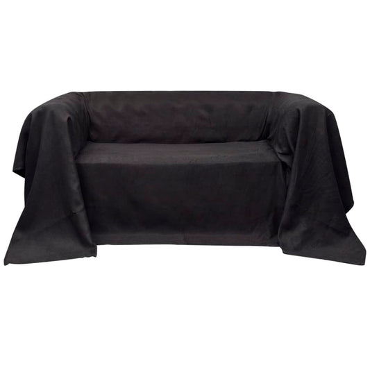 Couch Slipcover Anthracite 140 x 210 cm