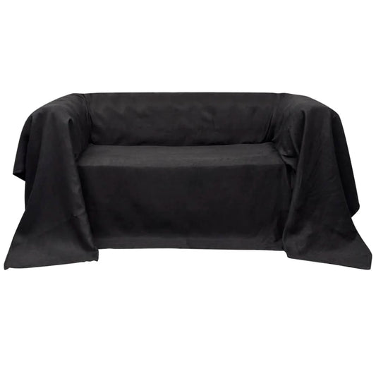 Couch Slipcover Anthracite 210 x 280 cm