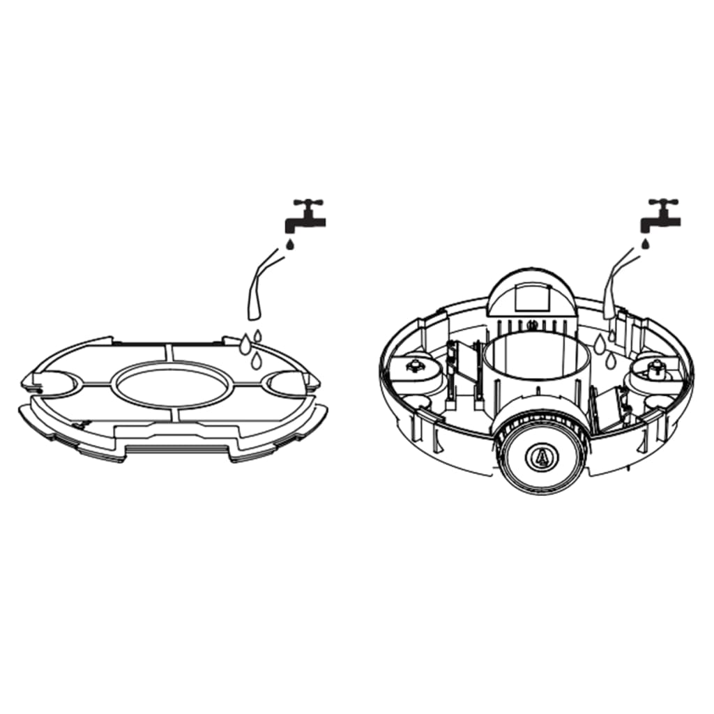 Cordless Robotic Swimming Pool Cleaner 27 W (AU only)