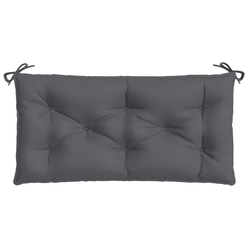 Garden Bench Cushion Anthracite 100x50x7cm Oxford Fabric