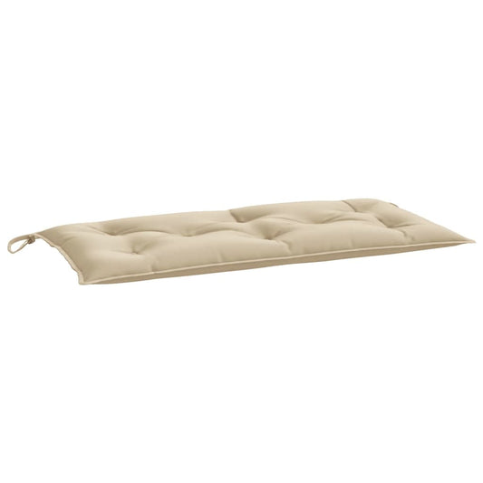 Garden Bench Cushion Beige 100x50x7cm Oxford Fabric