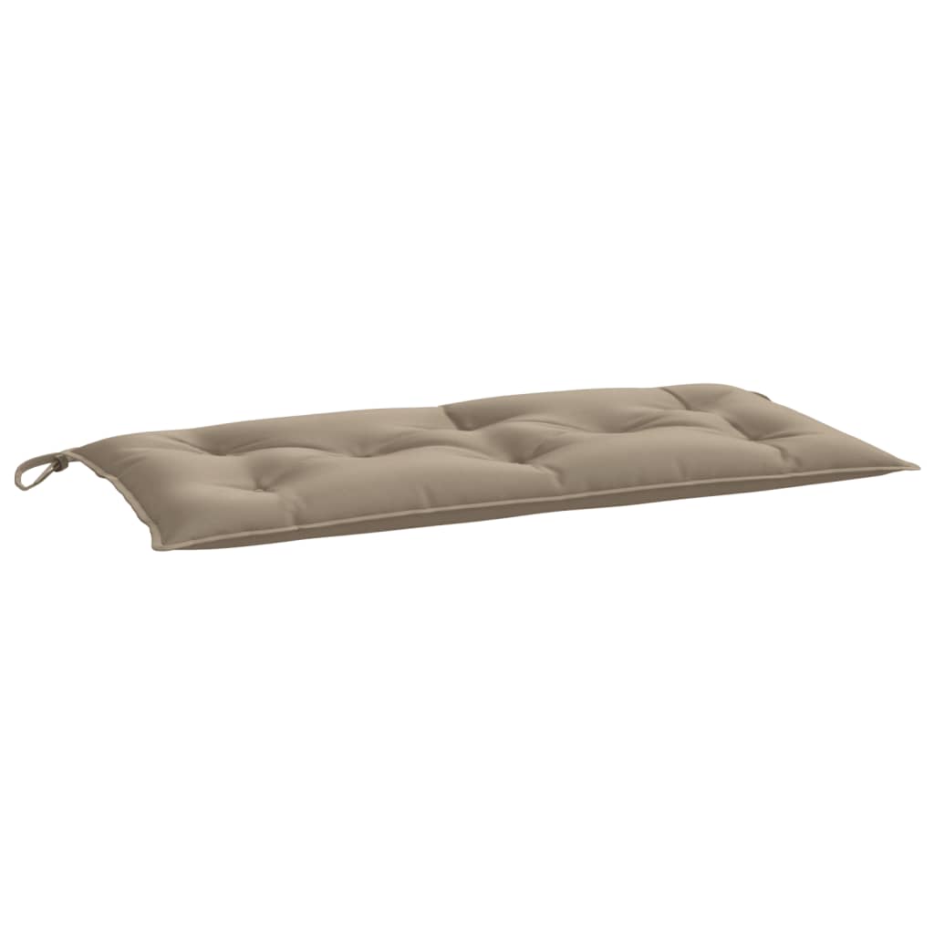 Garden Bench Cushion Taupe 100x50x7cm Oxford Fabric