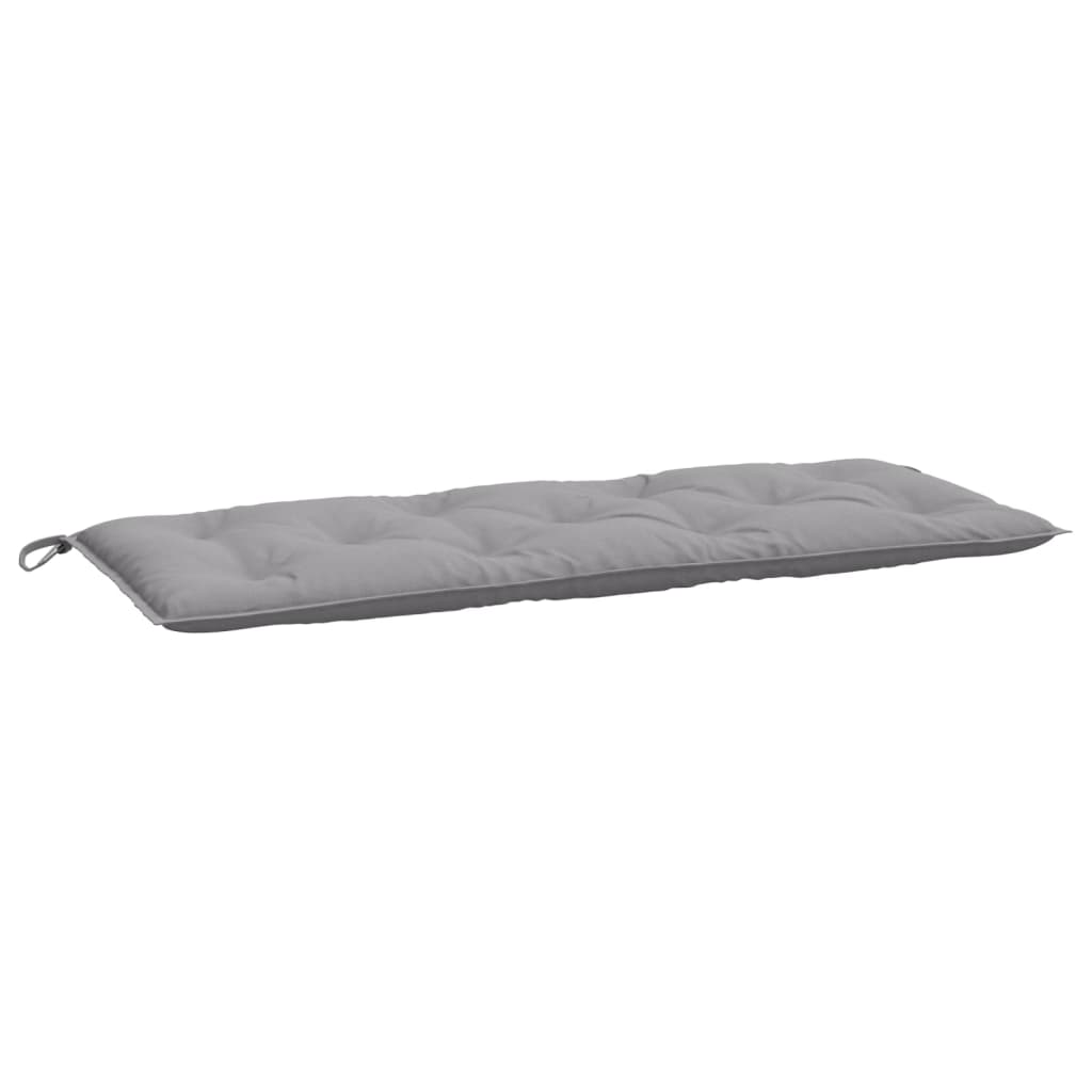 Garden Bench Cushion Grey 120x50x7cm Oxford Fabric