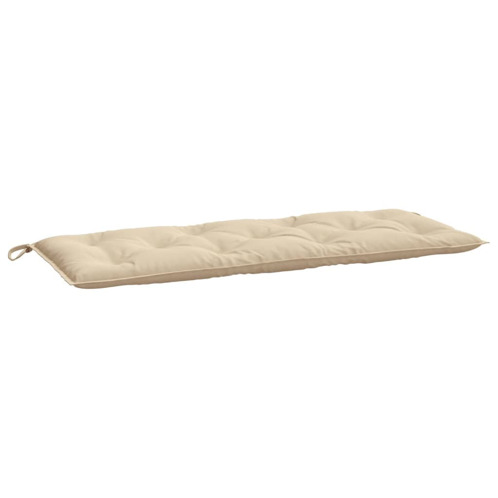 Garden Bench Cushion Beige 120x50x7cm Oxford Fabric