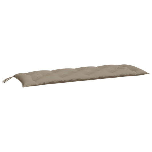 Garden Bench Cushion Taupe 150x50x7 cm Oxford Fabric