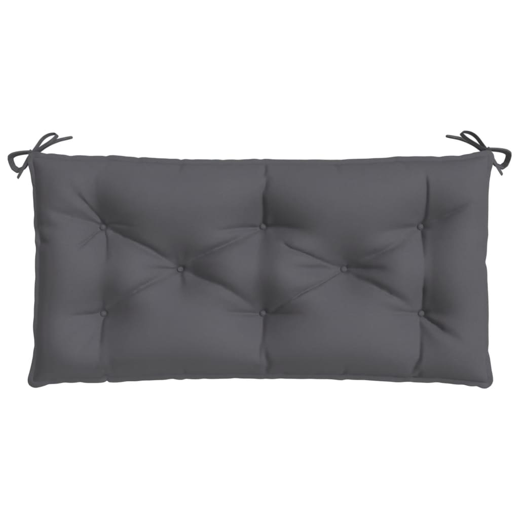 Garden Bench Cushions 2pcs Anthracite 100x50x7 cm Oxford Fabric