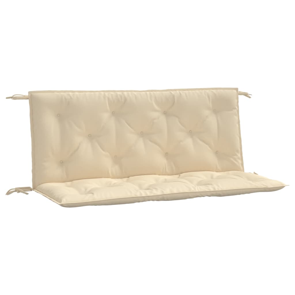 Garden Bench Cushions 2pcs Beige 120x50x7cm Oxford Fabric