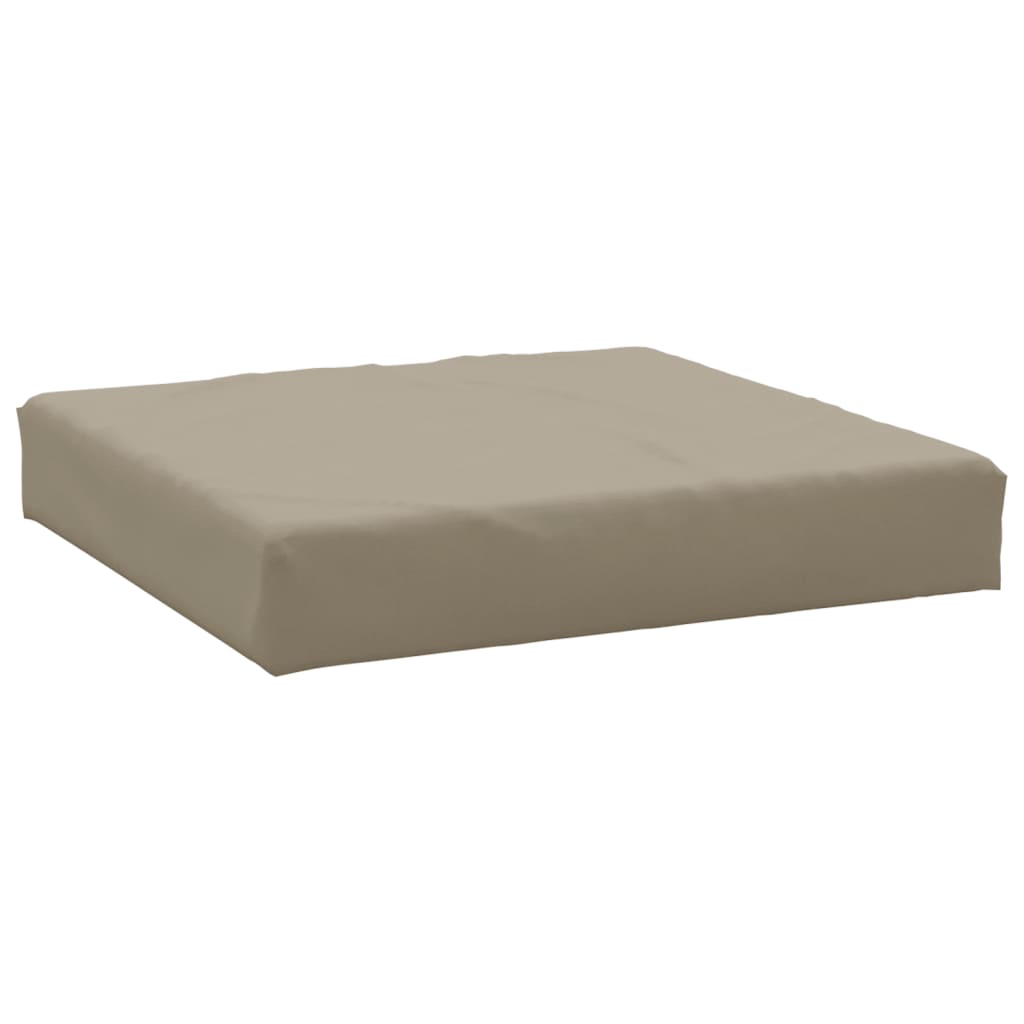 Pallet Cushions 2 pcs Taupe Oxford Fabric