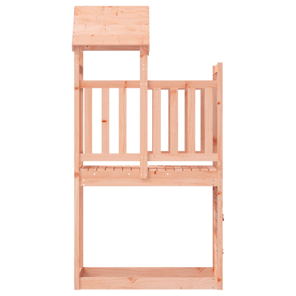 Play Tower with Rockwall 53x110,5x214 cm  Solid Wood Douglas