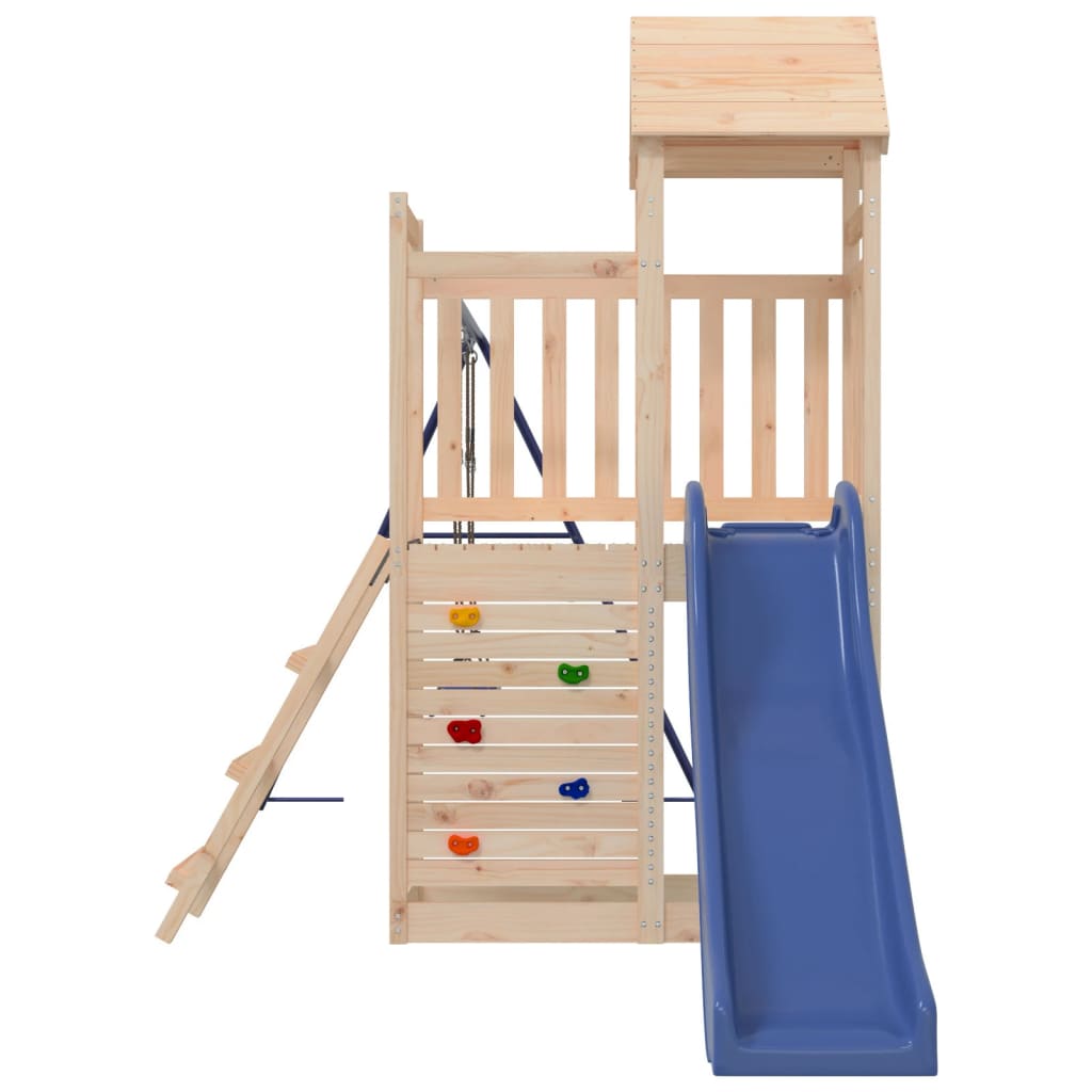 Outdoor Playset Solid Wood Pine