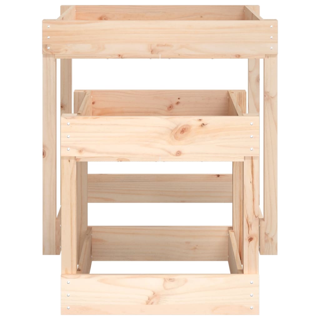 Sand Tables 2 pcs Solid Wood Pine
