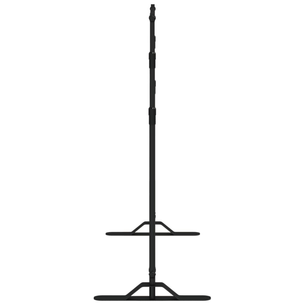 Backdrop Stands 2 pcs  Black 254x243 cm Steel