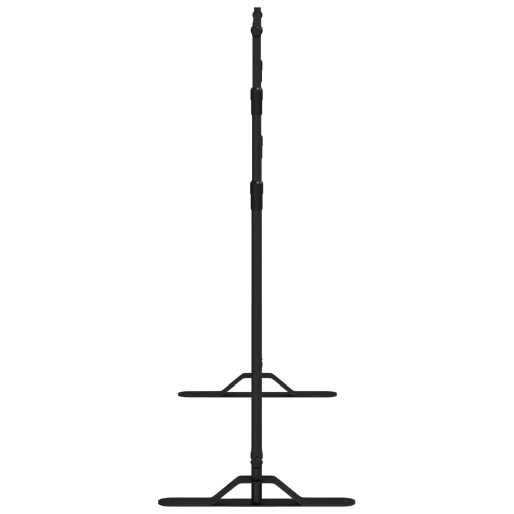 Backdrop Stand Black 254x243 cm Steel