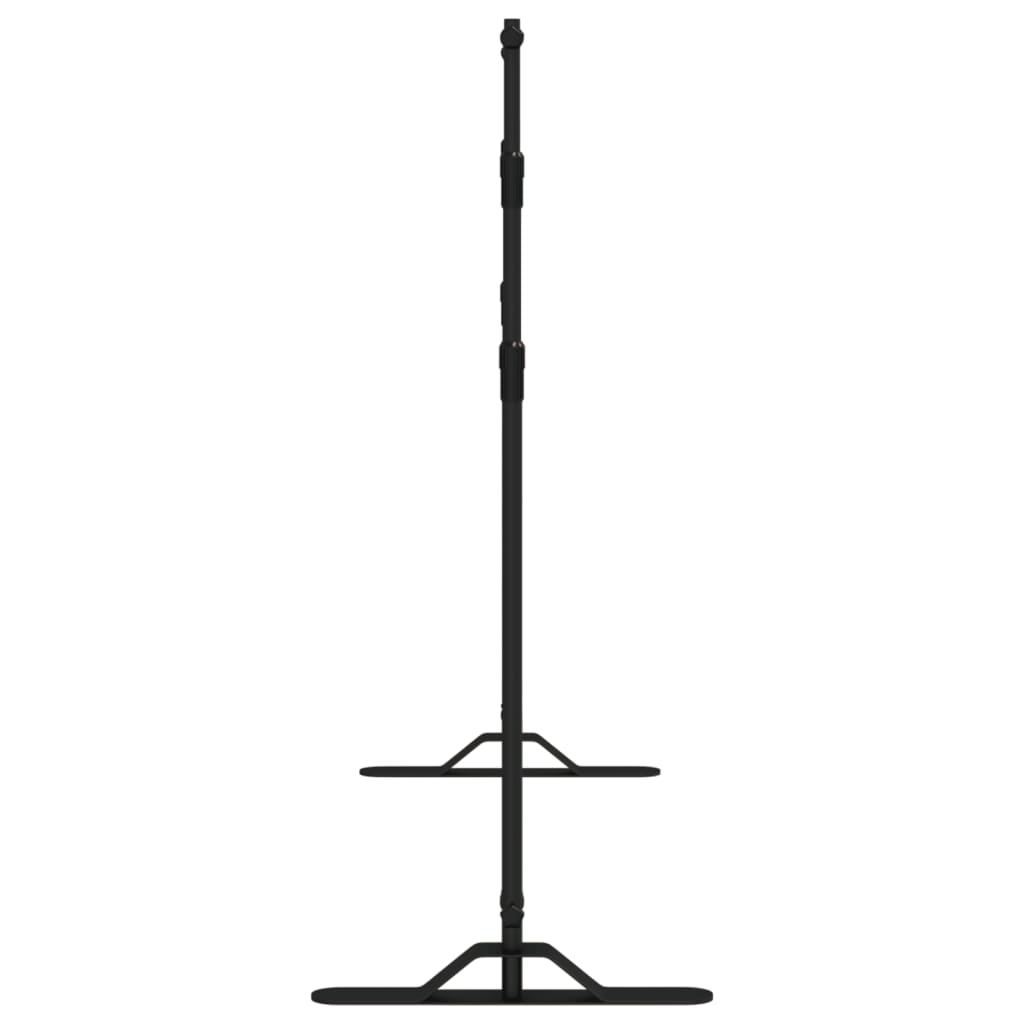 Backdrop Stand Black 305x243 cm Steel