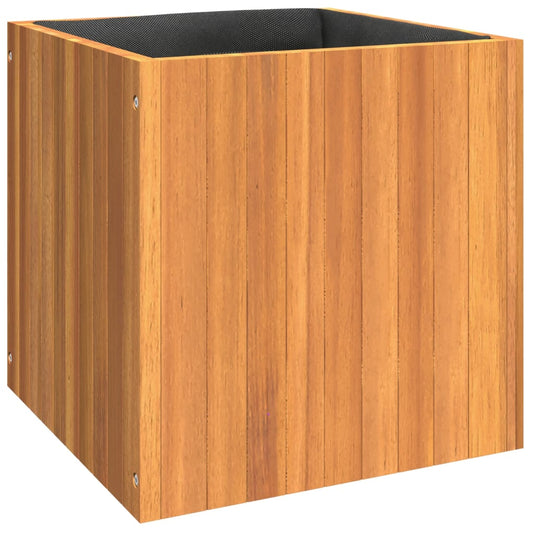 Garden Planter 45x45x45 cm Solid Wood Acacia