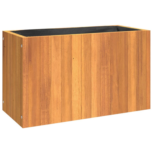 Garden Planter 59x27,5x35 cm Solid Wood Acacia