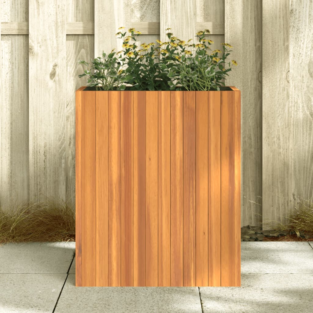 Garden Planter 59x27,5x70 cm Solid Wood Acacia