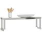 Work Table Overshelf 110x30x35 cm Stainless Steel