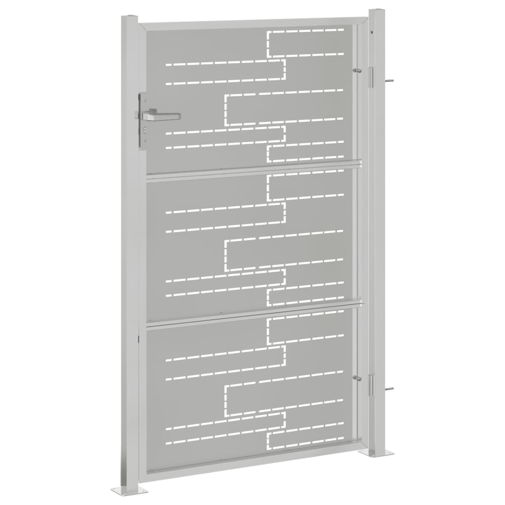 Garden Gate 100x150 cm Stainless Steel