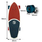 Kryptonics 23-inch Mini Fat Cruiser Board - Liberty Blue