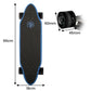 Kryptonics 26-inch Mini Cutaway Cruiser Board - 89 IS Fine