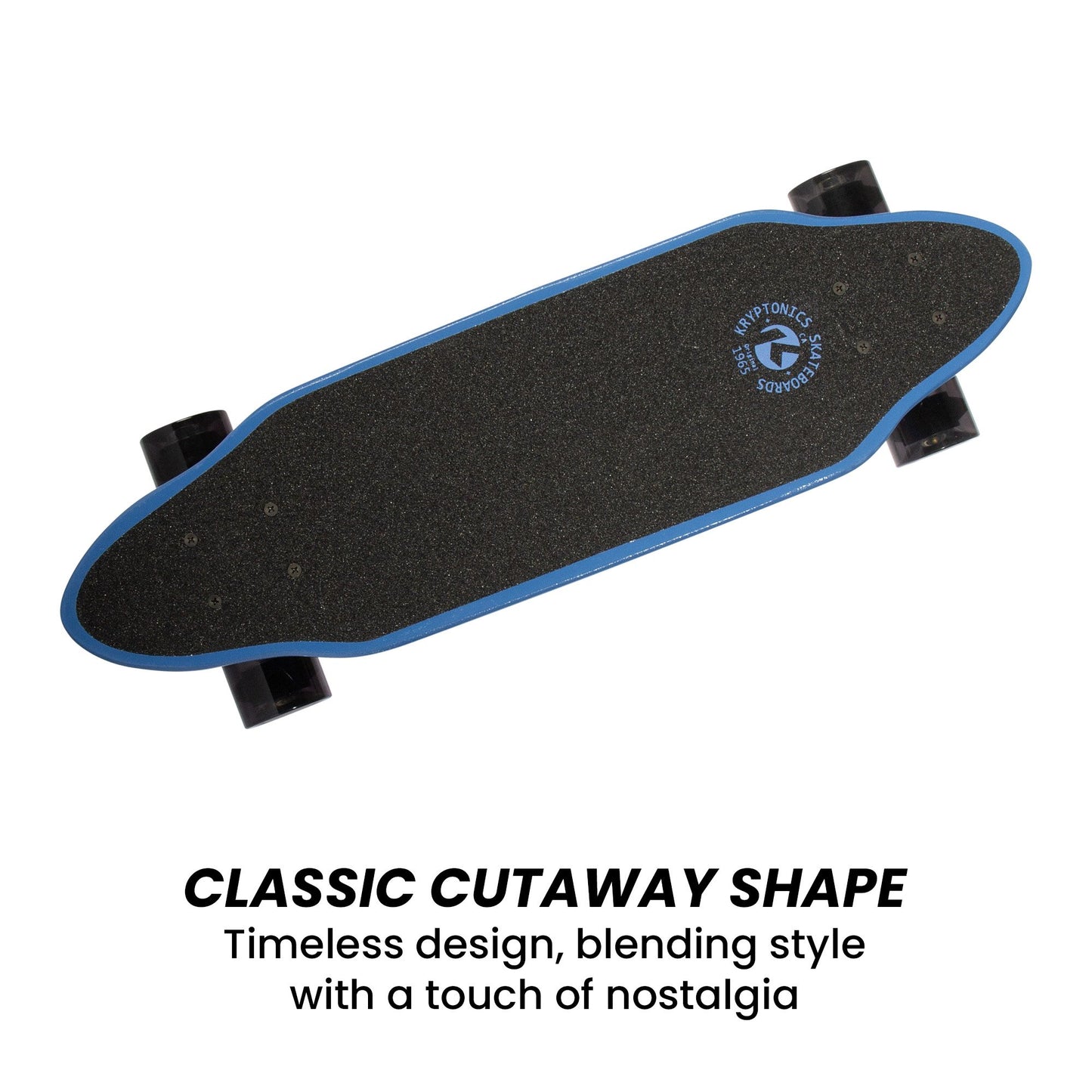 Kryptonics 26-inch Mini Cutaway Cruiser Board - 89 IS Fine