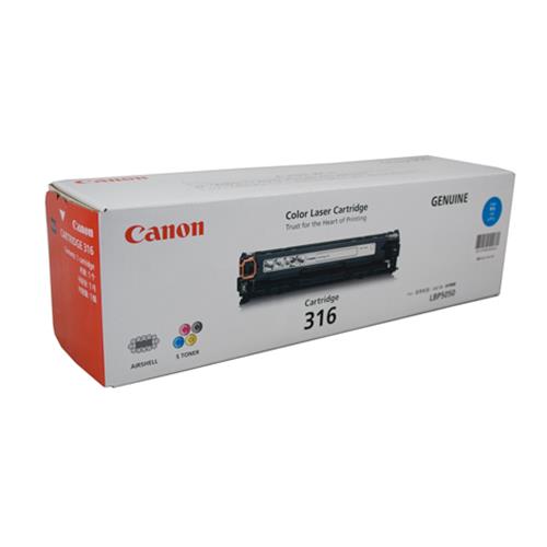 CANON CART316C CYAN TONER FOR LBP5050N 1.5K