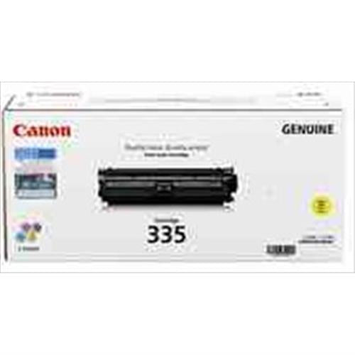 CANON CART335YH STD YELLOW TONER CARTRIDGE 7.4K TO SUIT LBP841CDN