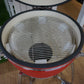 Grill King 27” Kamado Ceramic Charcoal Grill With Trolley & Side Tables