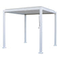 GazeboMate Aluminum Black Louvre Gazebo 3M x 4M