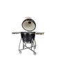 Grill King 27” Kamado Ceramic Charcoal Grill With Trolley & Side Tables