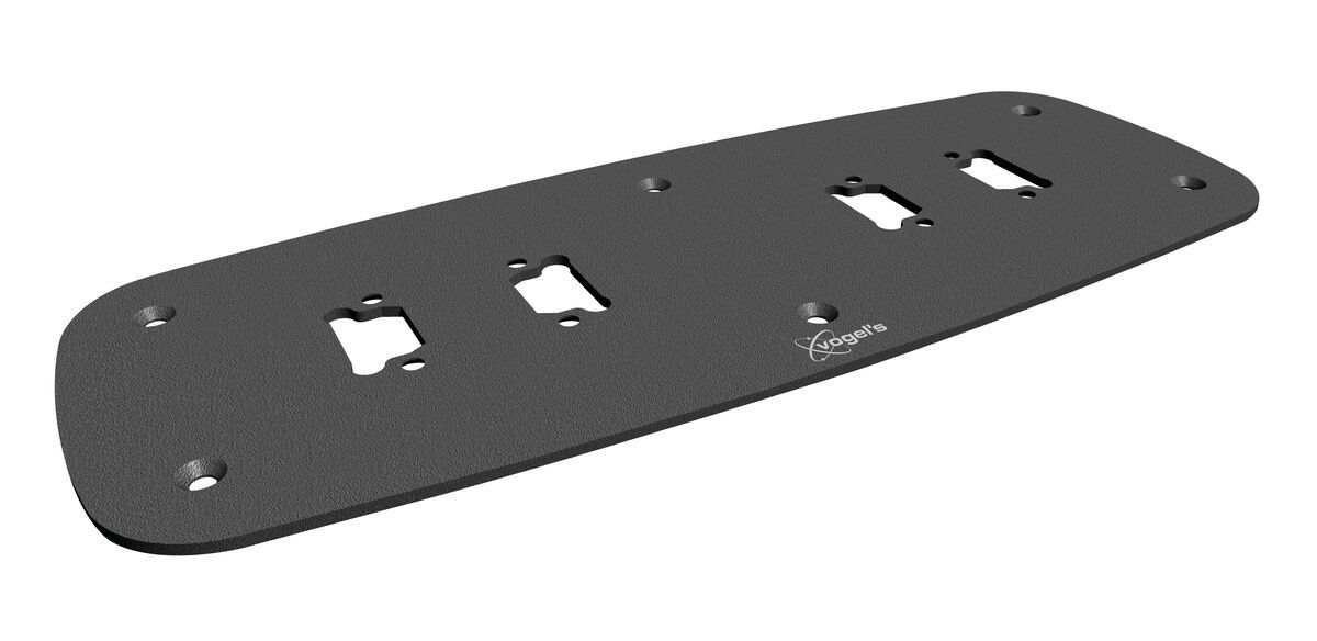 VOGELS PFF 7070 FLOOR MOUNTING PLATE 2 POLES - BLACK