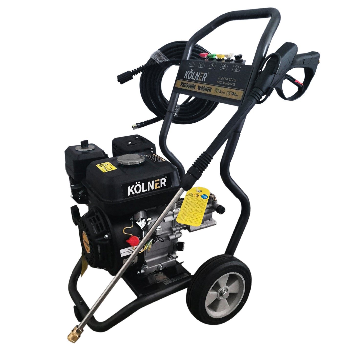 Kolner LT-712 7HP 2200PSI Petrol Engine High Pressure Washer 7.5LPM