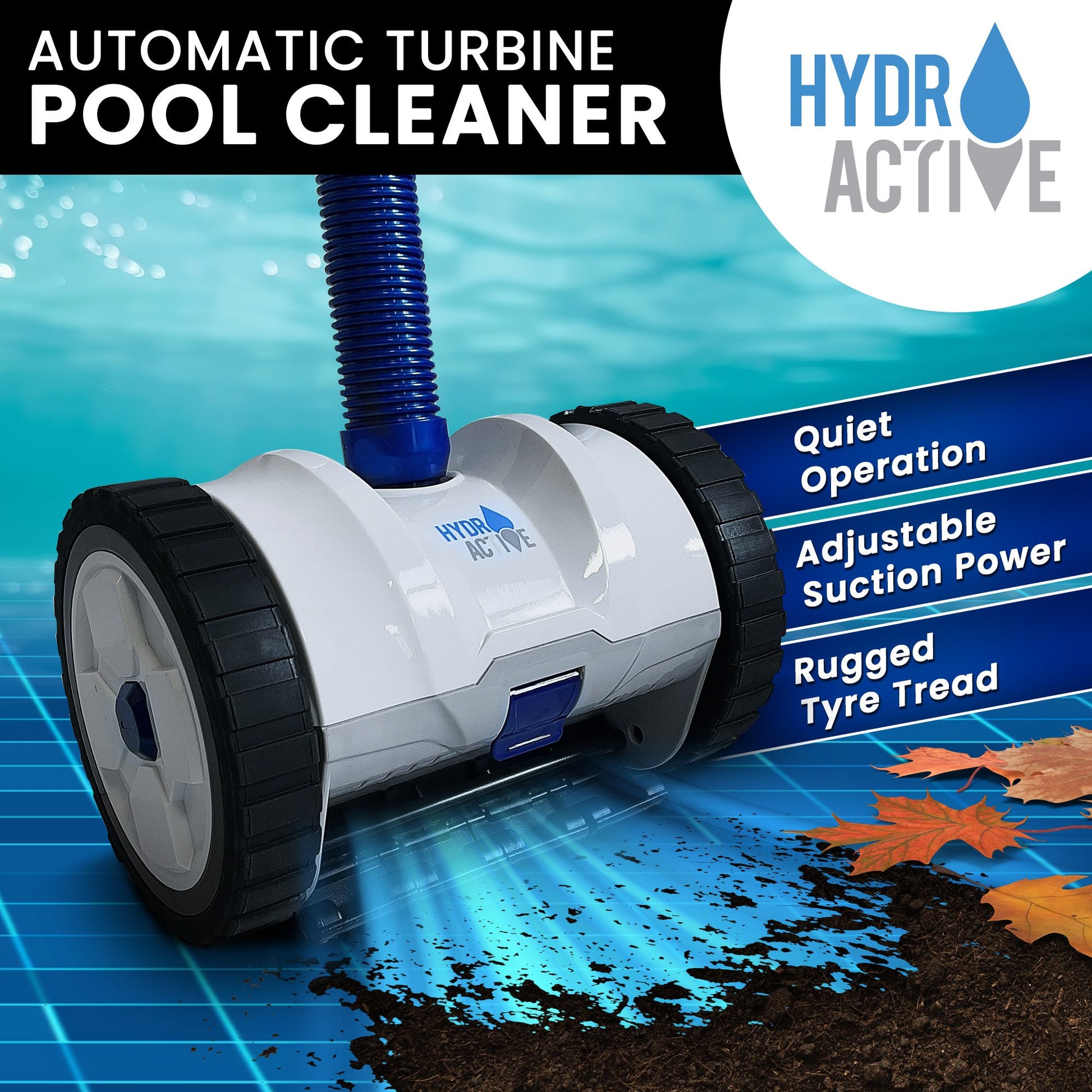 HydroActive Automatic Suction Pool Cleaner for Inground