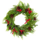 Pine Cone Christmas Wreath Decor Xmas 50CM