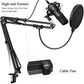 Microphone Radio Broadcasting Stand With 3/8t o 5/8 Screw Adapter